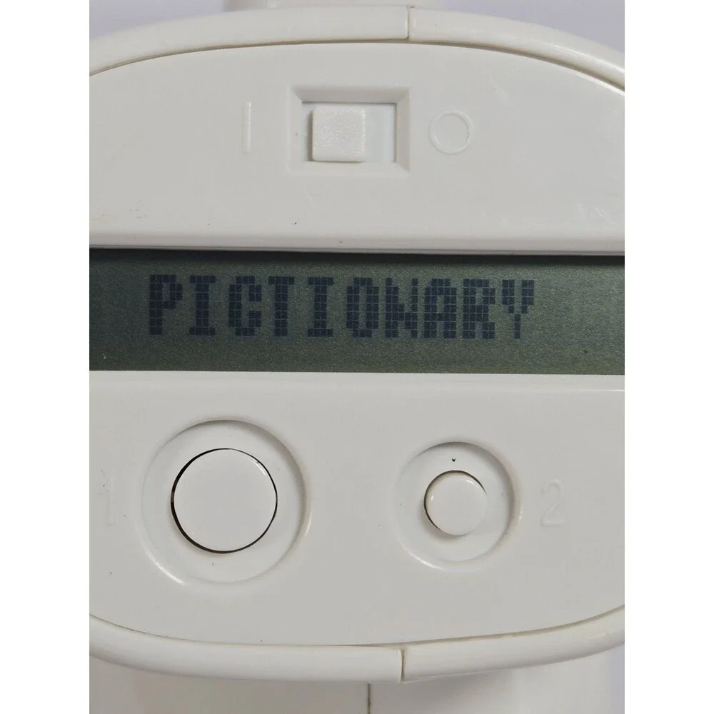 2008 Mattel Electronic Pictionary Man M1009 Tested Working No Markers w/ Box